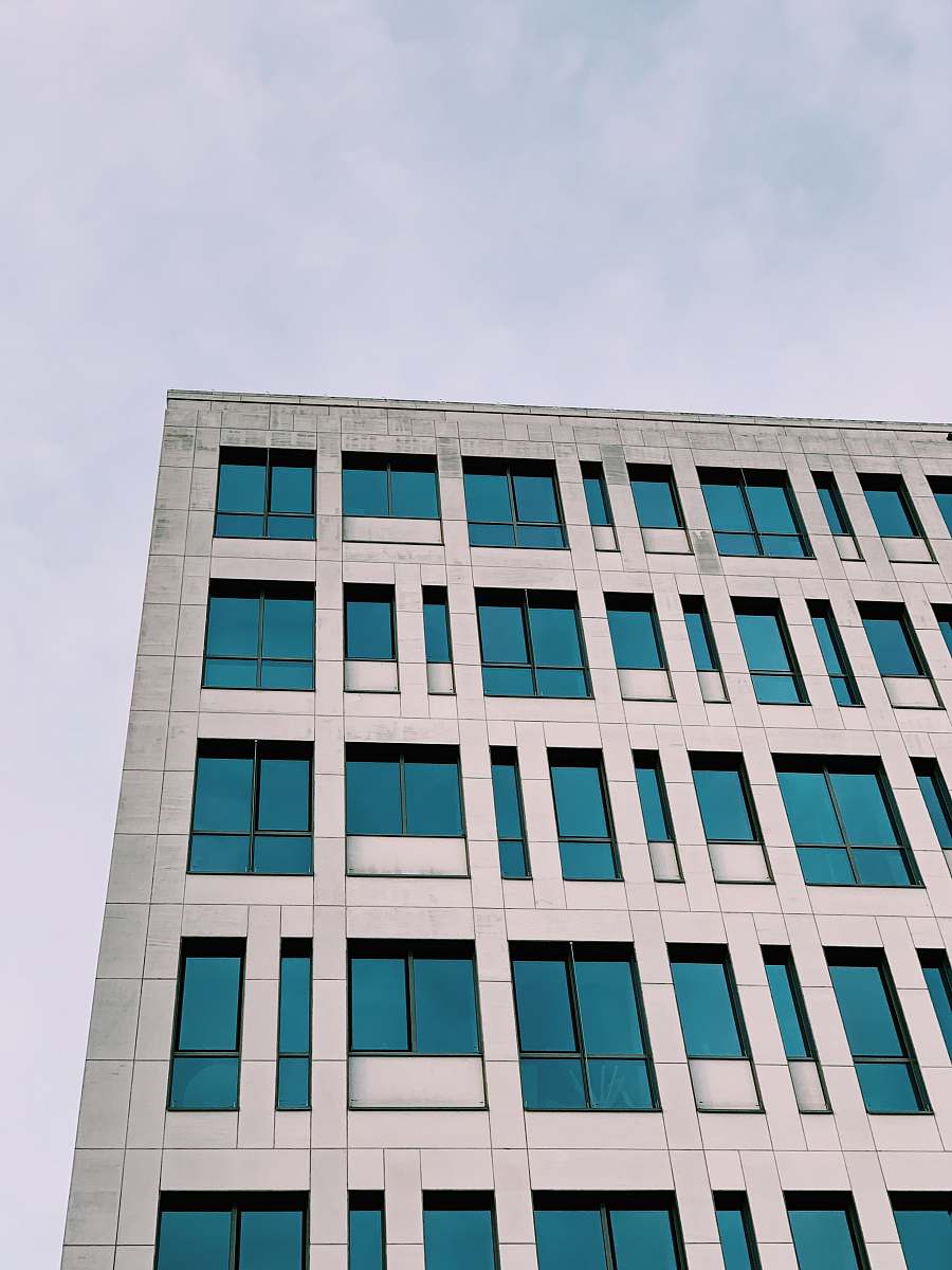 office building architectural photography of building brussels